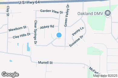 Map image of the property - 185 Mossy Springs Dr