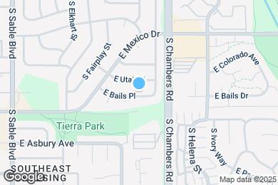 Map image of the property - 15135 E Bails Pl