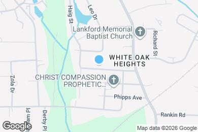 Map image of the property - 1317 Cushing St