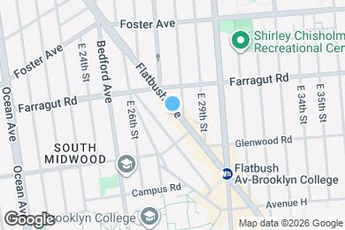 Map image of the property - 1462 Flatbush Ave