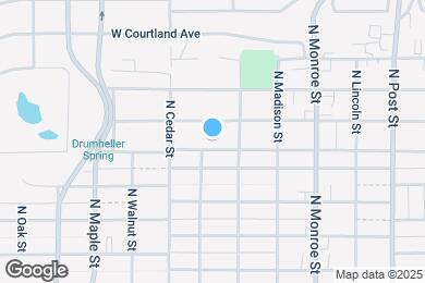 Map image of the property - 1218 W Euclid Ave