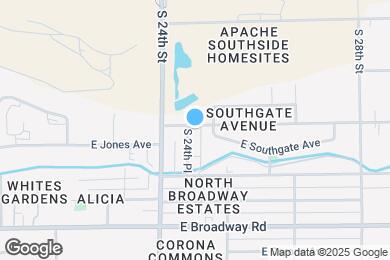 Map image of the property - 2437 E Jones Ave