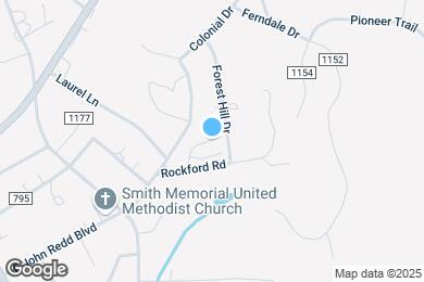 Map image of the property - Hill Court Apartments