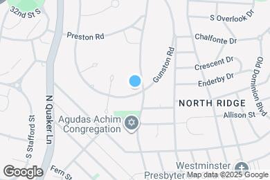 Map image of the property - 3115 Martha Custis Dr