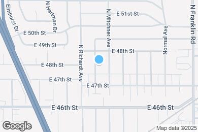 Map image of the property - 4741 N Longworth Ave