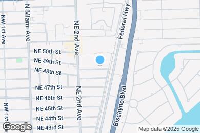 Map image of the property - 281 NE 48th Terrace