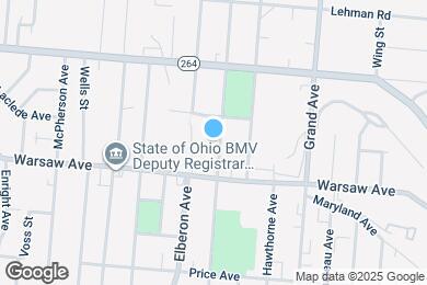 Map image of the property - 1031 Purcell Ave