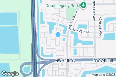 Map image of the property - 7732 NW 114th Pl