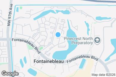 Map image of the property - 9355 Fontainebleau Blvd