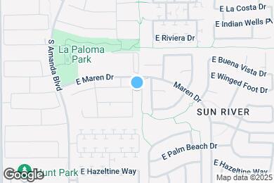 Map image of the property - 6671 S Danielson Way
