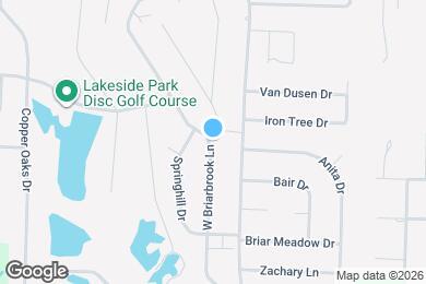 Map image of the property - 509 W Briarbrook Ln