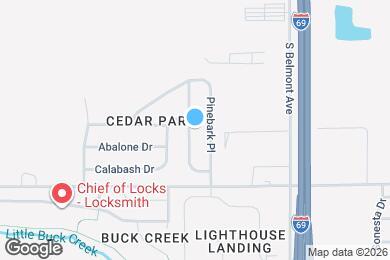 Map image of the property - 6353 Avacado Dr