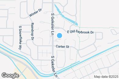 Map image of the property - 3134 S Gekeler Ln