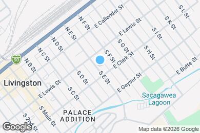 Map image of the property - 219 S E St