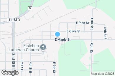 Map image of the property - 622 E Maple St