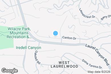 Map image of the property - Classic Mid-Century home moments from Fryman Canyon
