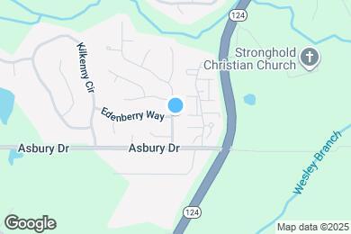 Map image of the property - 868 Asbury Way