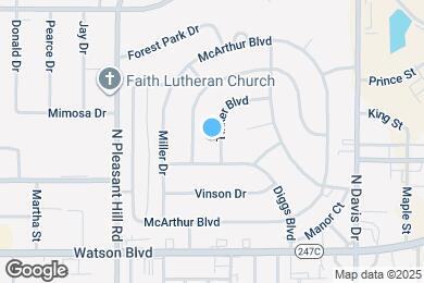 Map image of the property - 129 Tinker Blvd