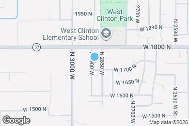 Map image of the property - 1718 N 2900 W