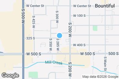 Map image of the property - 325 S 285 W