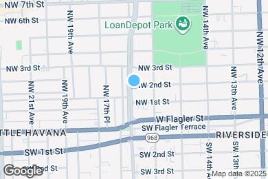 Map image of the property - 191 NW 17th Ave