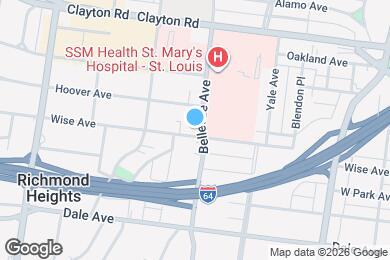 Map image of the property - 1139 Bellevue Ave