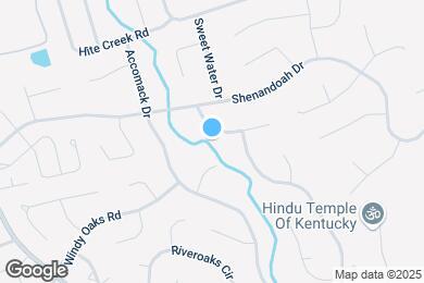 Map image of the property - 10710 Hickory Cove Ct