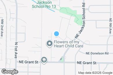 Map image of the property - 881 NE 5th Dr