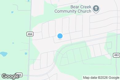 Map image of the property - 551 London Dr