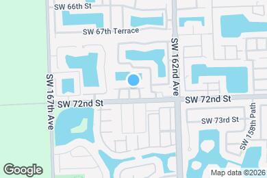 Map image of the property - 16320 SW 71st Ter