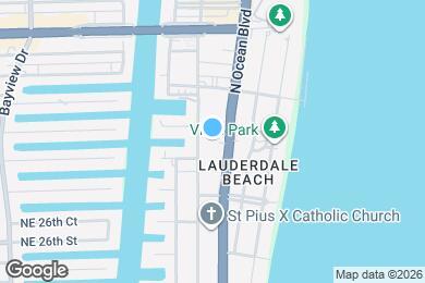 Map image of the property - 2821 N Ocean Blvd