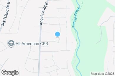 Map image of the property - 10307 184th Ave E