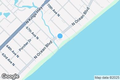 Map image of the property - 6804 N Ocean Blvd