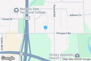 Map image of the property - 910 Prospect Ave