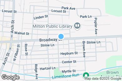 Map image of the property - 410 Broadway St