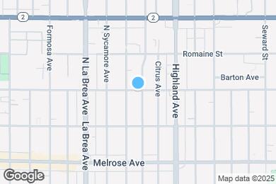 Map image of the property - 6900 Willoughby Ave