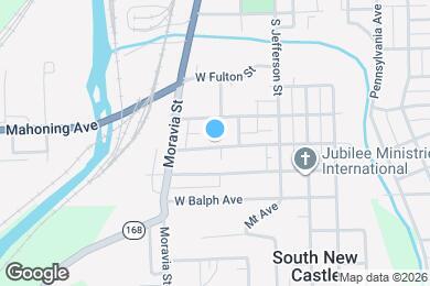 Map image of the property - 104 W Miller St