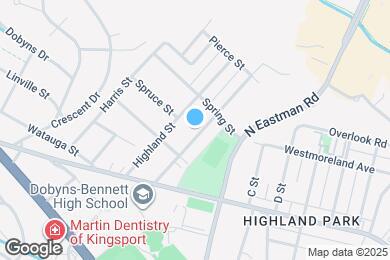 Map image of the property - 1730 Park St