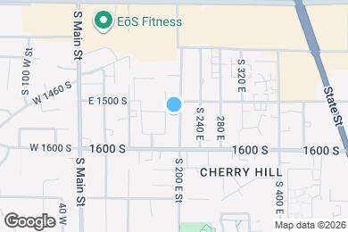 Map image of the property - 1532 S 200 E