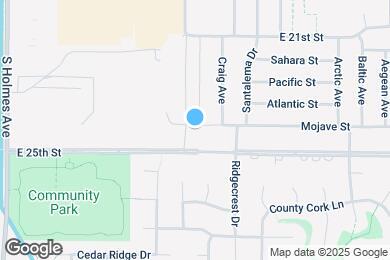 Map image of the property - Orchard Park Townhomes