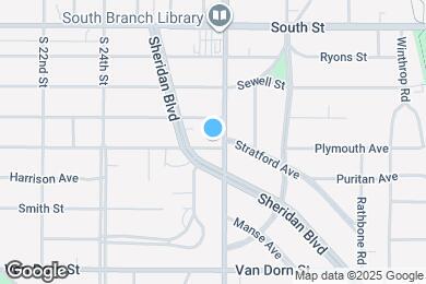 Map image of the property - 2640 Lake St