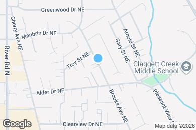 Map image of the property - 4101 Brooks Ave NE