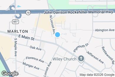 Map image of the property - 7 N Locust Ave
