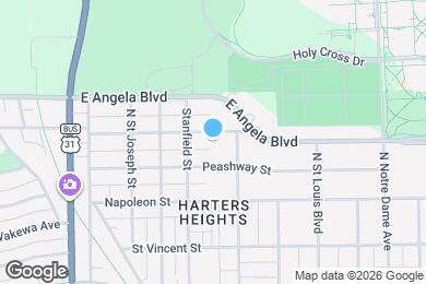 Map image of the property - 426 E Pokagon St