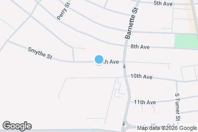 Map image of the property - 729 9th Ave