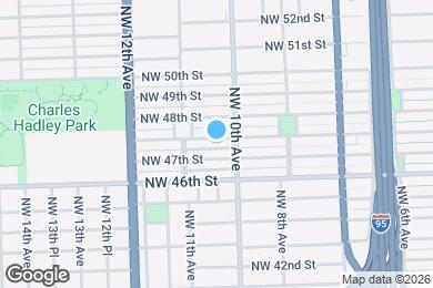 Map image of the property - 1036 NW 47th Terrace