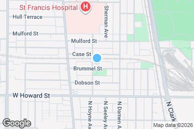 Map image of the property - 741 Brummel St