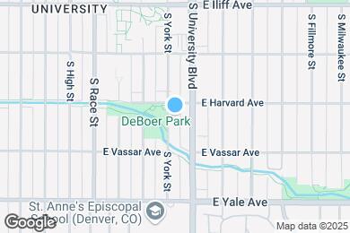 Map image of the property - 2500 S York St