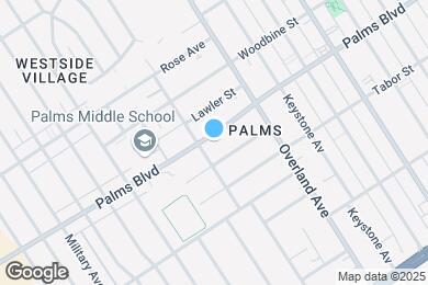 Map image of the property - 10770 Palms Blvd