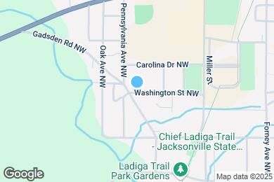 Map image of the property - 923 Washington St NW